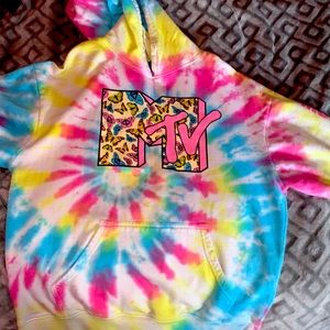 Tie die hoodie